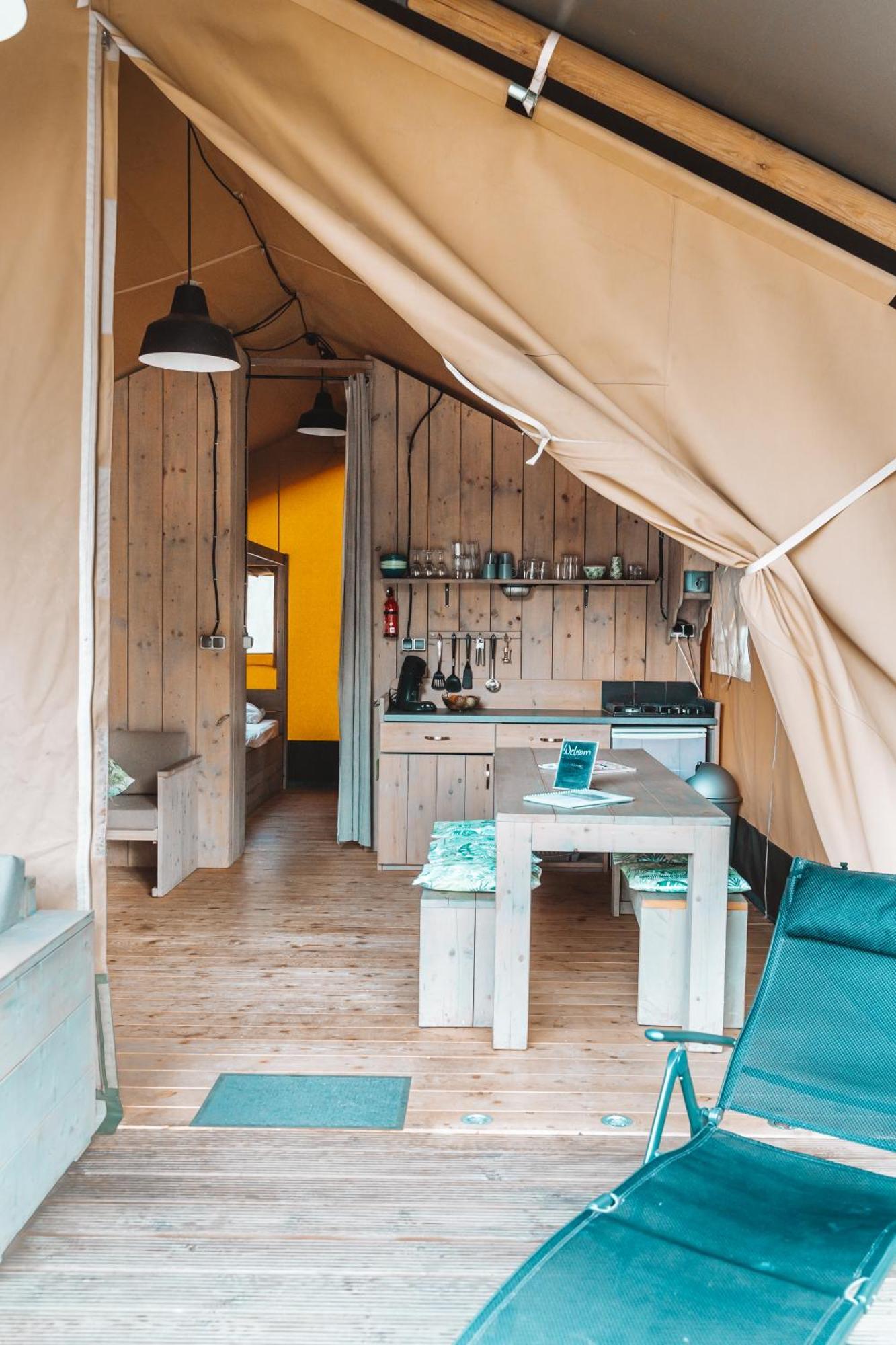 Glamping Holten luxe safaritent 1 Exterior foto